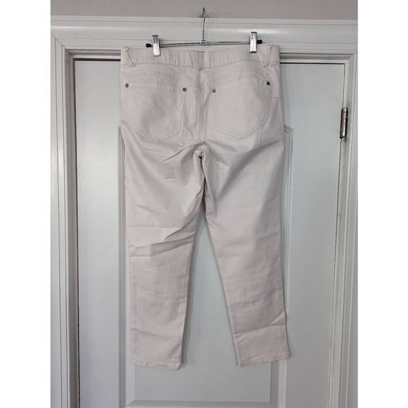 Democracy Cream Skinny Jeans Lightweight Summer Style - Picture 4 of 6